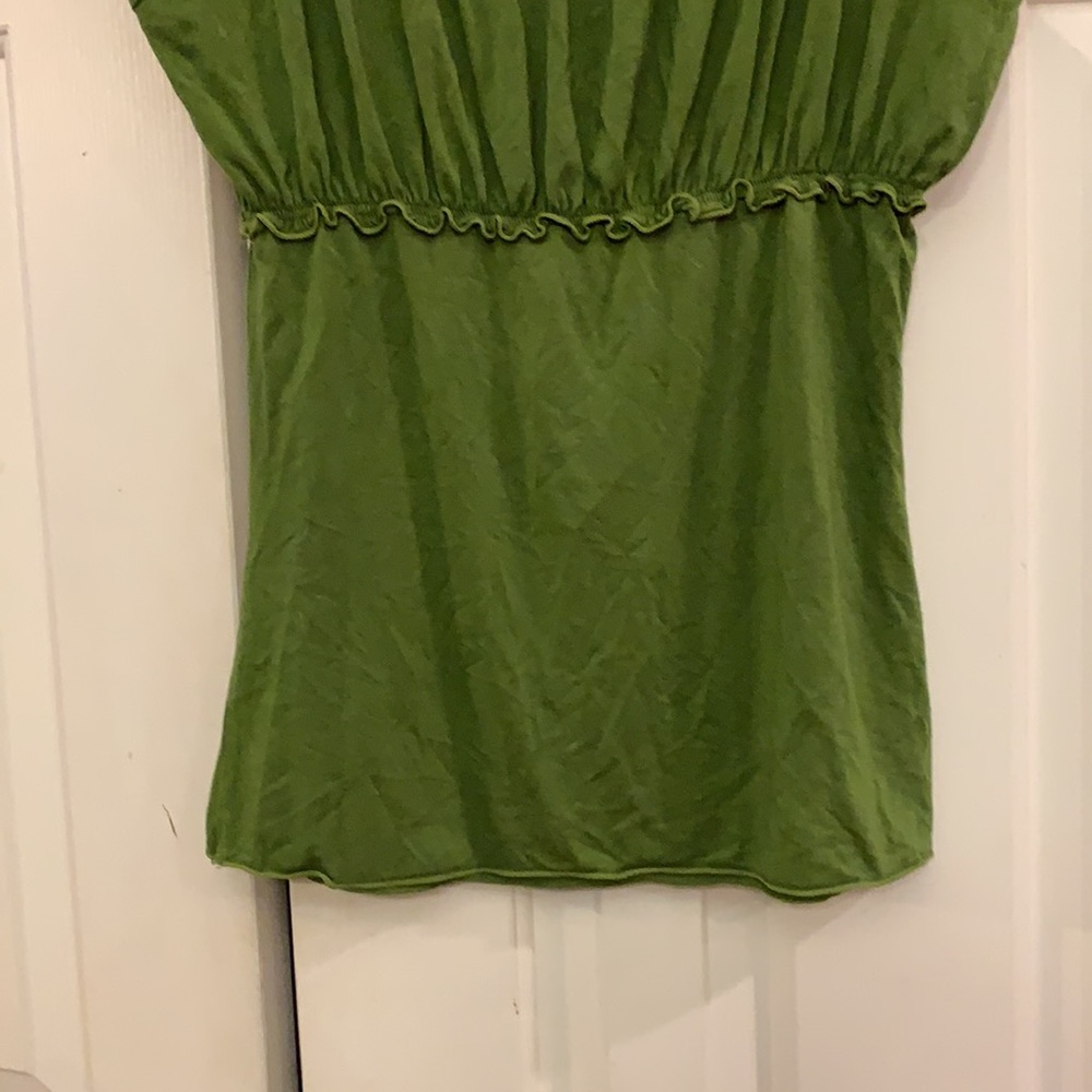 Max Studio By Leon Max Xs Top Green - image 8